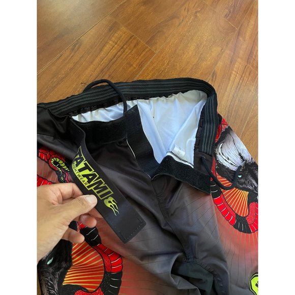 TATAMI FIGHTWEAR Boxing Martial Arts MMA Snake Drawstring Mens Shorts size 36 - Picture 9 of 12